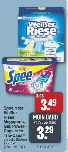 Famila Nord West Speee oder Weißer Riese Megaperls, Gel, Power-Caps oder Trio-Caps Angebot