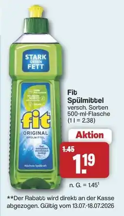Famila Nord West Fit Spülmittel Angebot