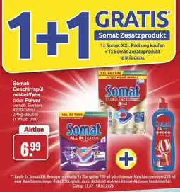 Famila Nord West Somat Geschirrspülmittel-Tabs oder Pulver Angebot