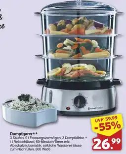 Famila Nord West Dampfgarer*** Russell Hobbe Angebot