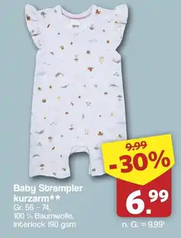 Famila Nord West Baby Strampler kurzarm** Angebot
