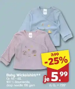 Famila Nord West Baby Wickelshirt** Angebot