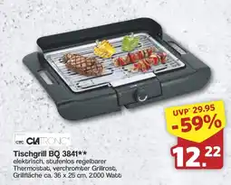 Famila Nord West Tischgrill BQ 3841** CLATRONIC Angebot