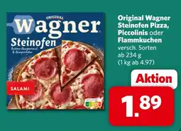 Famila Nord West Original Wagner Steinofen Pizza Angebot
