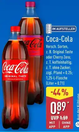 Aldi Nord Coca-Cola Angebot