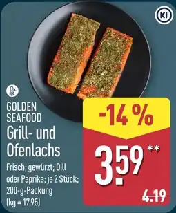 Aldi Nord GOLDEN SEAFOOD Grill- und Ofenlachs Angebot