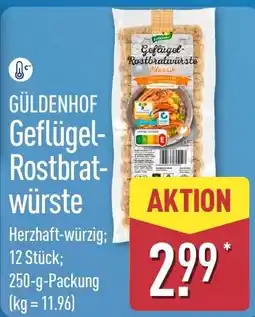Aldi Nord GÜLDENHOF Geflügel-Rostbratwürste Angebot