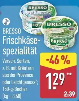 Aldi Nord BRESSO Frischkäse-spezialität Angebot