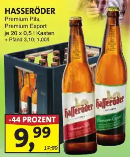 Lösch Depot HASSERÖDER Premium Pils, Premium Export Angebot