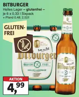 Lösch Depot Bitburger Helles Lager – glutenfrei Angebot