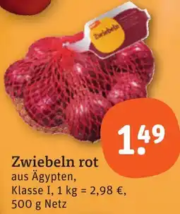 tegut Zwiebeln rot Angebot