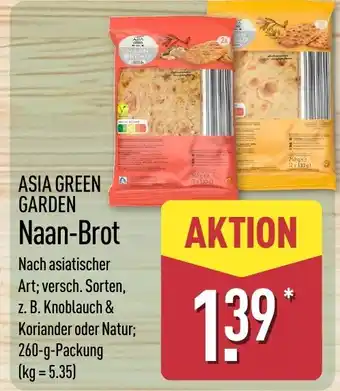 Aldi Nord ASIA GREEN GARDEN Naan-Brot Angebot
