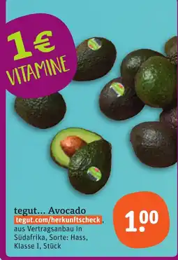 tegut tegut... Avocado Angebot
