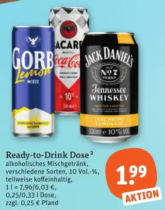 tegut Ready-to-Drink Dose Angebot