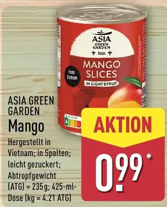 Aldi Nord ASIA GREEN GARDEN Mango Angebot