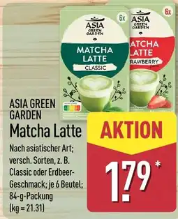 Aldi Nord ASIA GREEN GARDEN Matcha Latte Angebot