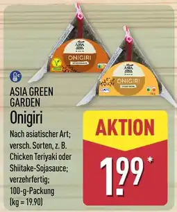 Aldi Nord ASIA GREEN GARDEN Onigiri Angebot