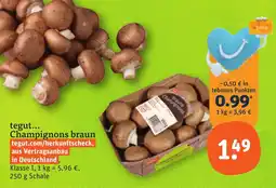 tegut tegut... Champignons braun Angebot