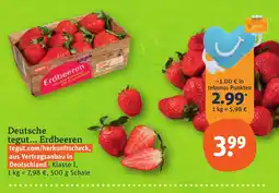 tegut Deutsche tegut... Erdbeeren Angebot