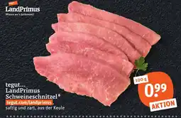 tegut LandPrimus Schweineschnitzel Angebot