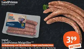 tegut LandPrimus Maigriller Angebot