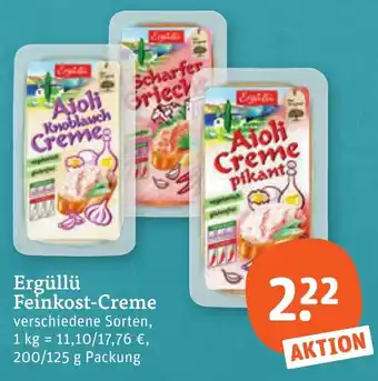 tegut Ergüllü Feinkost-Creme Angebot