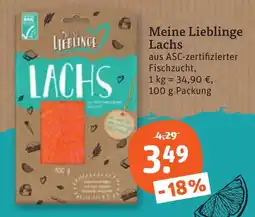 tegut Meine Lieblinge Lachs Angebot