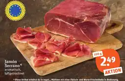 tegut Jamón Serrano Angebot