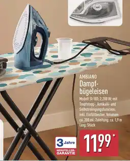Aldi Nord AMBIANO Dampfbügeleisen Angebot