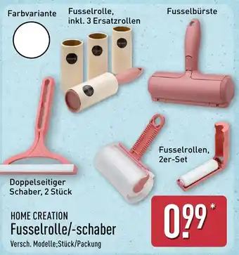 Aldi Nord HOME CREATION Fusselrolle/-schaber Angebot