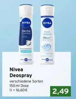 CAP Markt Nivea Deospray Angebot