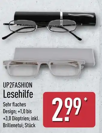 Aldi Nord UP2FASHION Lesehilfe Angebot