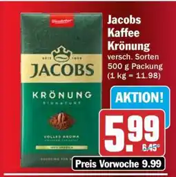 HIT Jacobs Kaffee Krönung Angebot