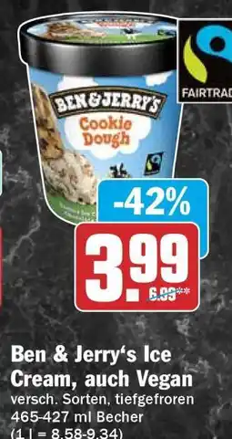 HIT Ben & Jerry‘s Ice Cream, auch Vegan Angebot
