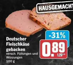 HIT Deutscher Fleischkäse gebacken Angebot