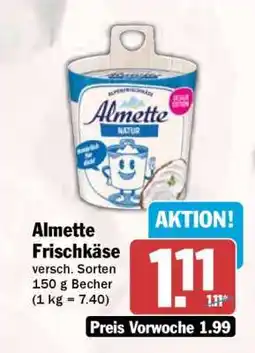 HIT Almette Frischkäse Angebot