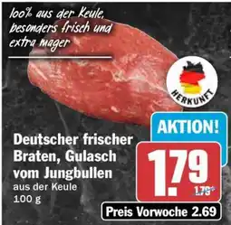 HIT Deutscher frischer Braten, Gulasch vom Jungbullen Angebot
