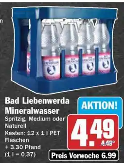 HIT BAD LIEBENWERDA Mineralwasser Angebot