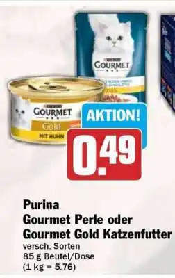 HIT Purina Gourmet Perle oder Gourmet Gold Katzenfutter Angebot