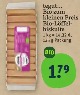 tegut tegut... Bio-Löffelbiskuits Angebot