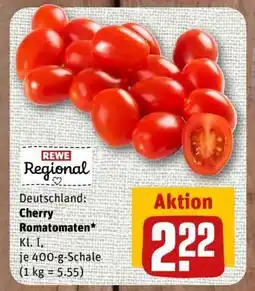 nahkauf REWE Regional Cherry Romatomaten Angebot