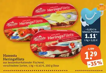 tegut Hawesta Heringsfilets Angebot