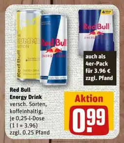 nahkauf Red Bull Energy Drink Angebot