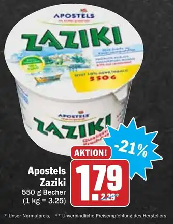Hit Apostels Zaziki Angebot
