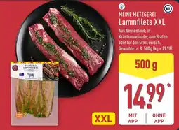 Aldi Nord MEINE METZGEREI Lammfilets XXL Angebot
