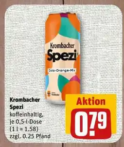 nahkauf Krombacher Spezi Angebot
