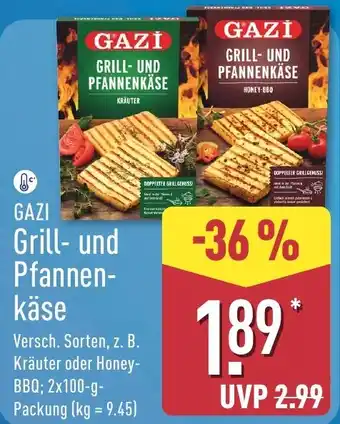 Aldi Nord GAZI Grill- und Pfannenkäse Angebot