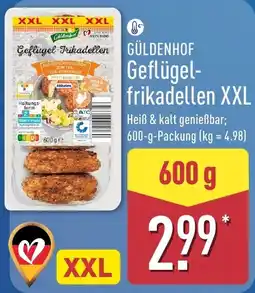 Aldi Nord GÜLDENHOF Geflügel-frikadellen XXL Angebot