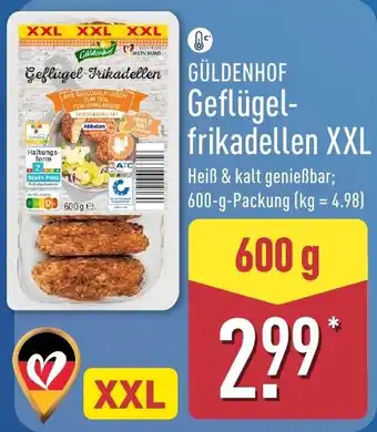 Aldi Nord GÜLDENHOF Geflügel-frikadellen XXL Angebot