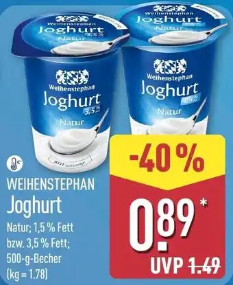Aldi Nord Weihenstephan Joghurt Angebot